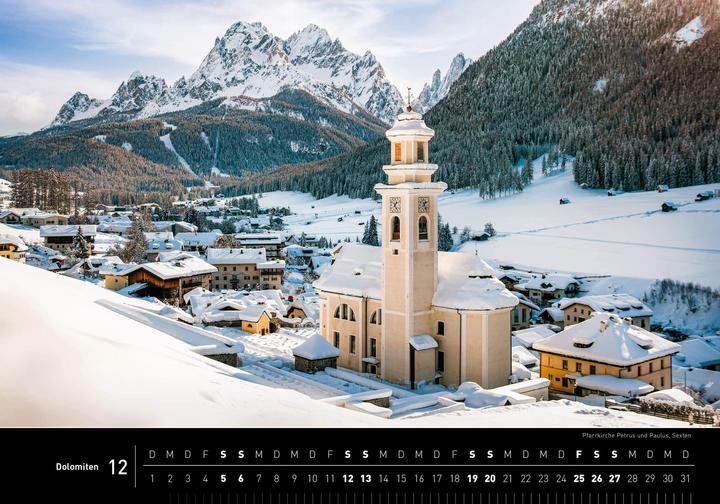 Immagine prodotto Dolomiten Premiumkalender 2026 (50 x 35 cm, Tedesco)