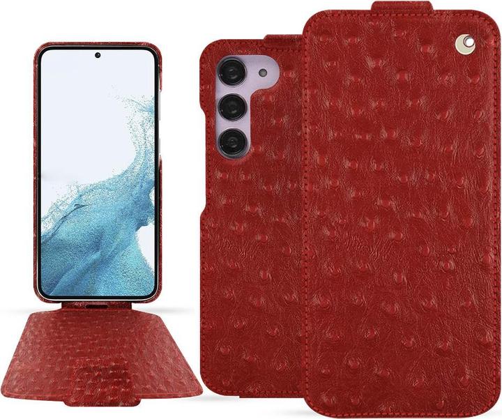 Actual product image Noreve Vertical leather shell (Samsung Galaxy S23)