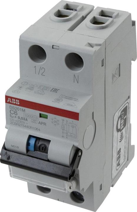 Actual product image ABB Residual current circuit breaker DS201 M C25 APR30