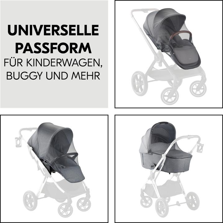 Image du produit Hauck Pushchair Mosquito Net Grey