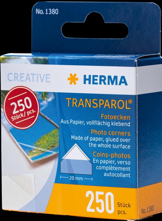 Actual product image Herma Photo corners