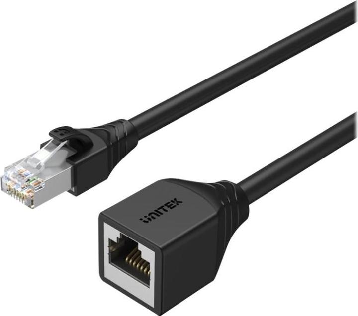 Produktbild Unitek Cat 6 STP 8P8C RJ45 Ethernet Extension cable M/F 3m C1896BK-3M (S/UTP, CAT6, 3000 m)