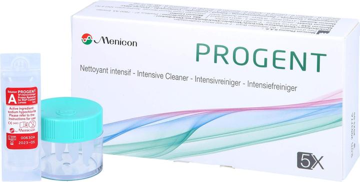 Produktbild Menicon Progent (Hartlinsenpflege, 5 ml)