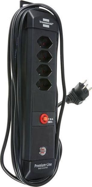Actual product image Brennenstuhl Premium-Line Power Strip (4 x, Type 13, 5 m)