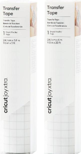 Actual product image Cricut Transfer film Joy Xtra 24.1 x 91.4 cm, 1 roll, transparent
