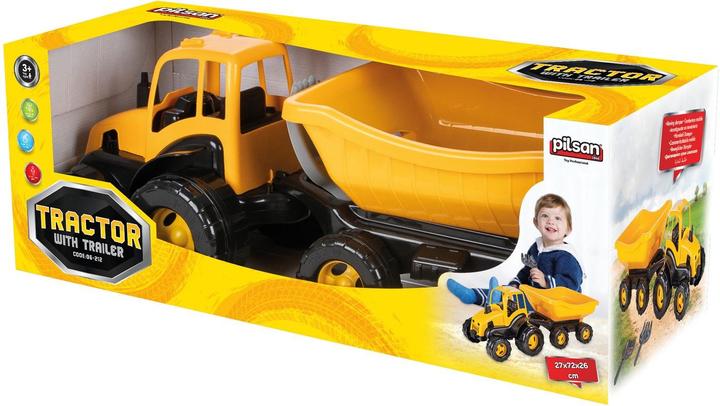 Produktbild happytoys Traktor 71,5 x 27 x 32 cm