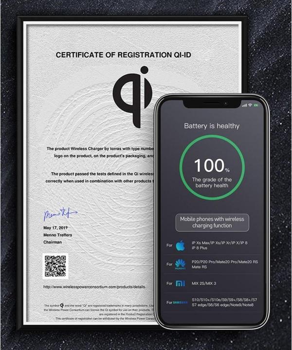 Produktbild Baseus Qi Autohalterung