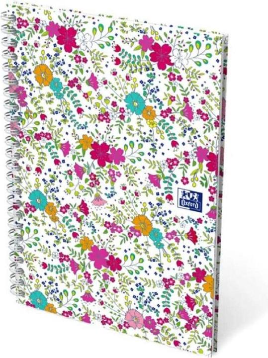 Immagine prodotto Oxford FORME FLORAL - Libro a spirale (B5, Righe, Copertina rigida)