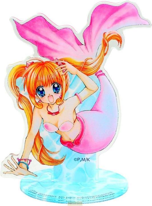 Uchiwa Mermaid Melody: Pichi Pichi Pitch Acryl Figur Luchia Nanami 21 cm