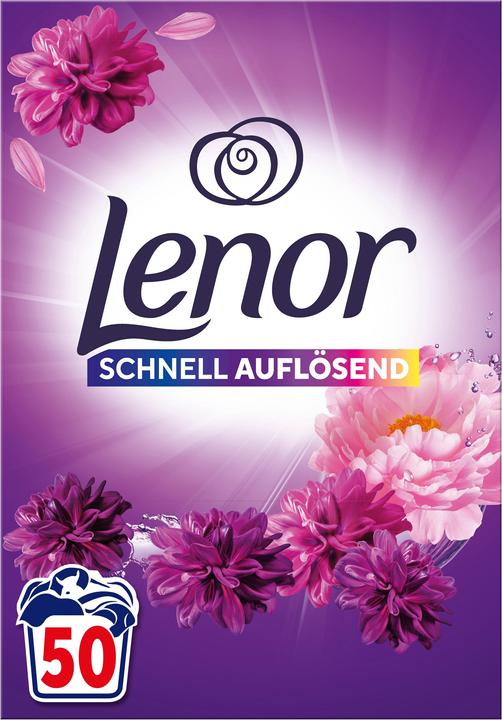 Produktbild Lenor Amethyst Blütentraum (50 Waschgänge, Pulver)