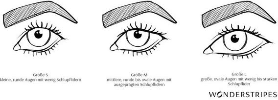 Produktbild Wonderstripes Beauty Tapes Kombipackung S+M+L 84 Stk. (Künstliche Wimpern)