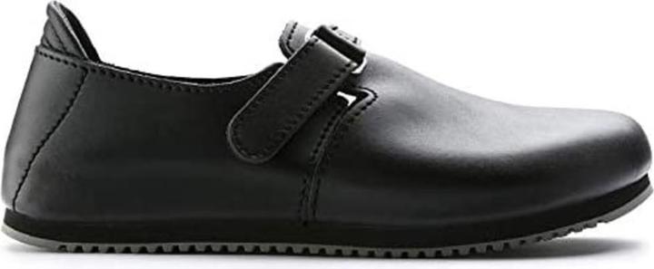 Actual product image Birkenstock Clog Linz Superlauf, natural leather, black, normal, size 42 (42)