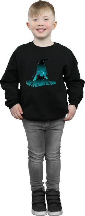 Immagine prodotto Hogwarts Silhouette Felpa Ragazzi (128)