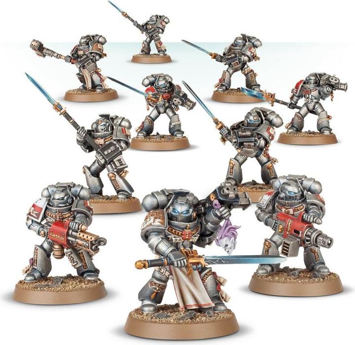 Immagine prodotto Games Workshop Warhammer 40k - Squadra d'assalto dei Cavalieri Grigi (Materiale sintetico)
