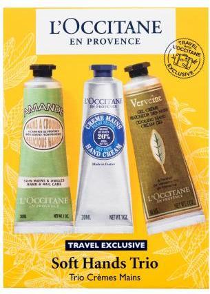 L'Occitane Soft Hands Trio (90 ml)
