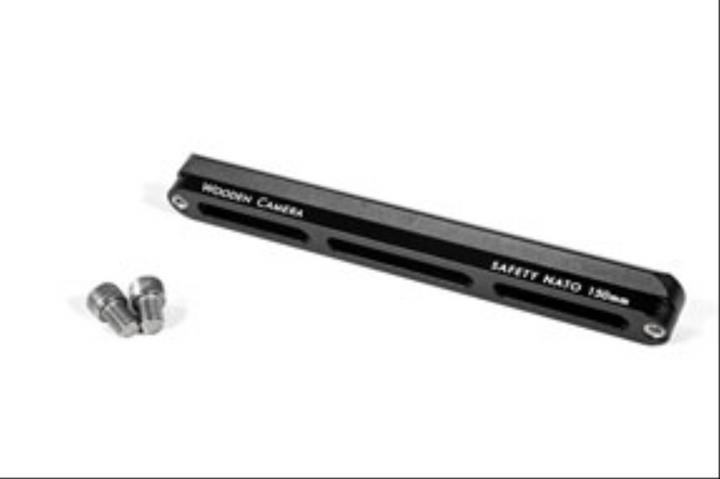 Actual product image Wooden Camera Safety NATO Rail (150mm)