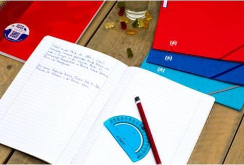 Image du produit Oxford Bloc de feuilles de travail, A4, linéature 3 (A4, Couverture rigide)