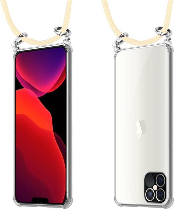 Produktbild Cadorabo TPU Handy Kette SILBER Cover