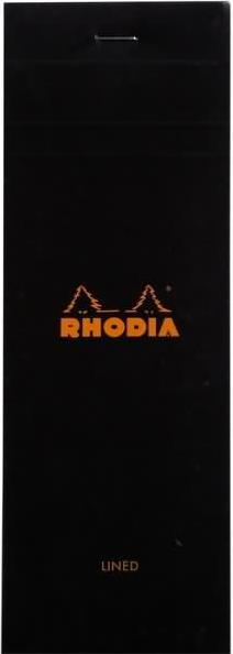 Rhodia Blocks stapled 80g Basics (A4, Lined, Soft cover)
