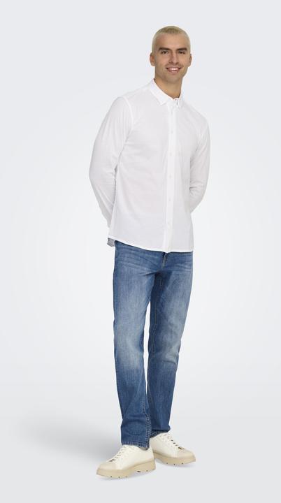 Image du produit Only & Sons Onsrobin B/U Ls Stretch Shirt Noos (L)
