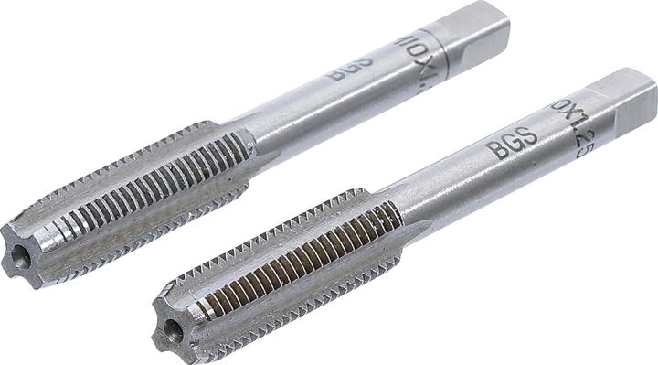 Image du produit BGS Tarauds et filières pré-taraud et filière M10 x 1,25 mm 2 pièces