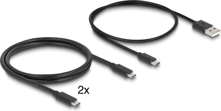 Actual product image Delock USB-C™ KVM switch to HDMI and DisplayPort 8K MST with USB 2.0