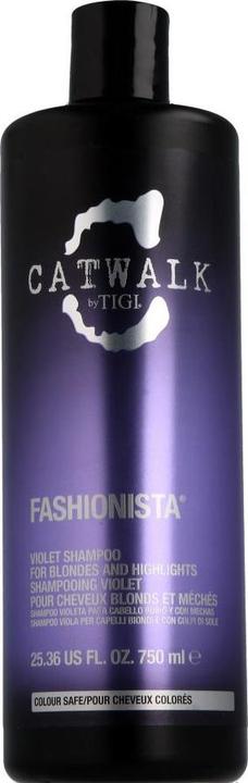 Tigi Catwalk Icon - Fashionista Violet Shampoo (750 ml, Flüssiges Shampoo)