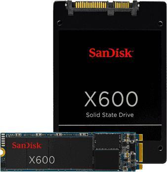 Immagine prodotto SanDisk SSD X600 SATA3 2TB, 7mm (2000 GB, 2.5")