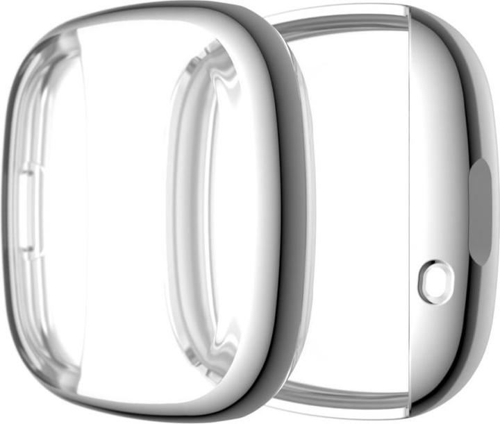 Immagine prodotto Cover-Discount Fitbit Versa 3 / Sense - Custodia protettiva in gomma argento