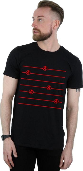 Image du produit - T-shirt AVENGERS ENDGAME LOGO STRIPES - Homme (M)
