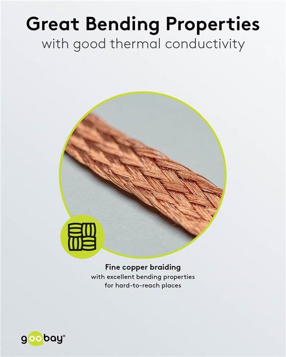 Image du produit Goobay Tresse à dessouder (tresses à dessouder)