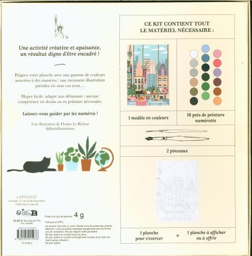 Image du produit Larousse pratique Mon kit un après-midi à New York : peinture au numéro (Français, Collectif, 2024)