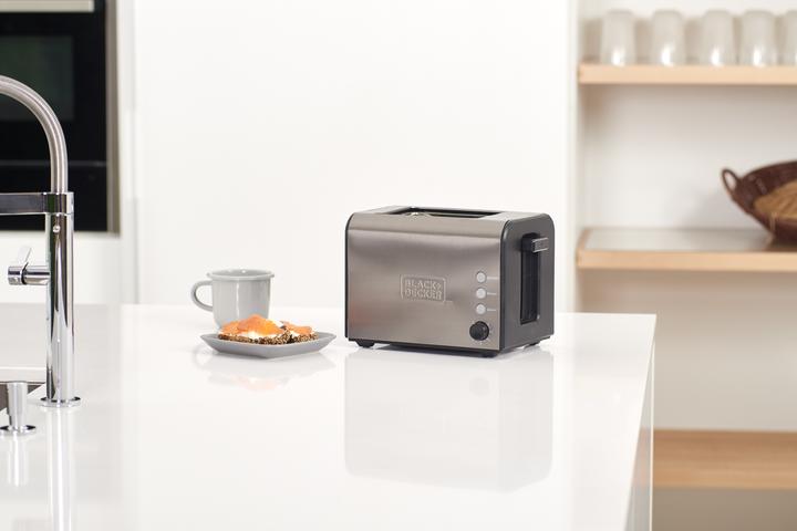 Immagine prodotto Black & Decker & Decker BXTO900E Tostapane 2 fette, acciaio inossidabile