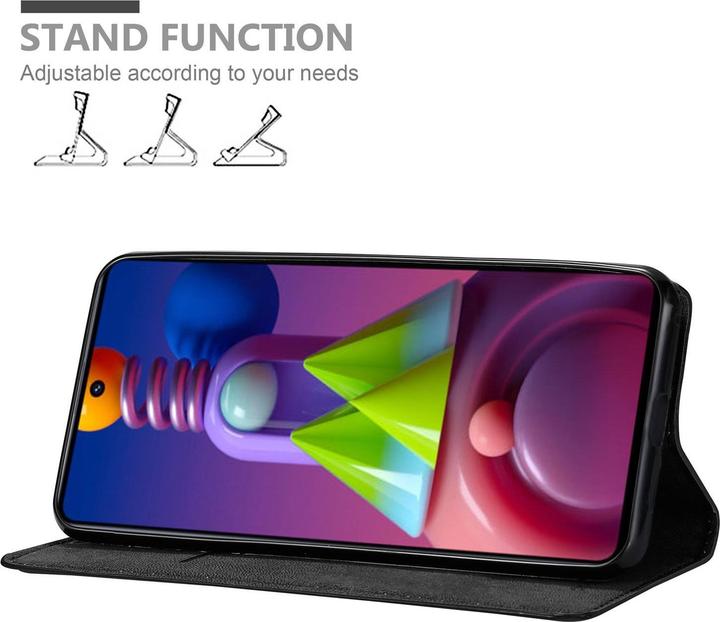 Productafbeelding Cadorabo Boek Onzichtbare Magneethoes (Samsung Galaxy M51)