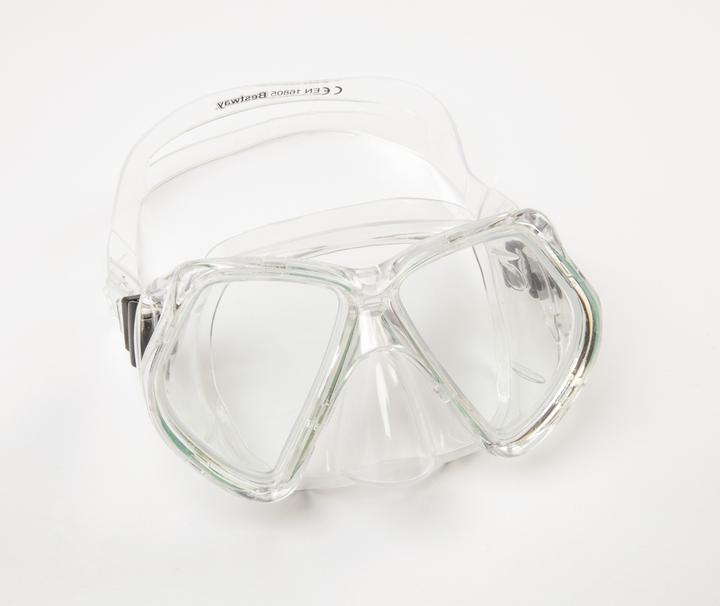 Immagine prodotto Bestway Maschera subacquea Omniview per adulti, Bambino, Maschera intera, Apnea, Vetro temperato, Blu