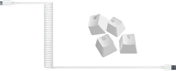 Actual product image Razer PBT Keycap + Coiled Cable Upgrade Set