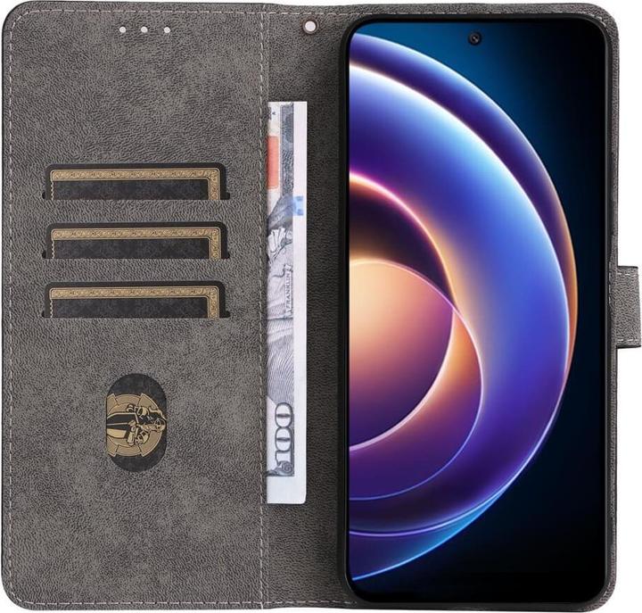 Productafbeelding Cover-Discount Xiaomi Redmi 12 - Hoesje met RFID-blokker groen (Xiaomi Redmi 12)