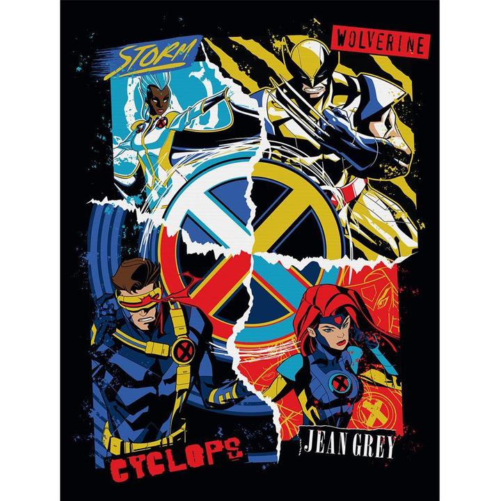 Produktbild X-Man Leinwanddruck Retro Future (40 x 30 cm)