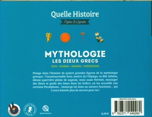 Image du produit Mythologie : les dieux grecs (Français, Crété Patricia, Gouazé Julie, 2023)
