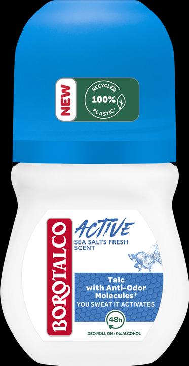 Borotalco Sali marini attivi freschi (Roll-on, 50 ml)
