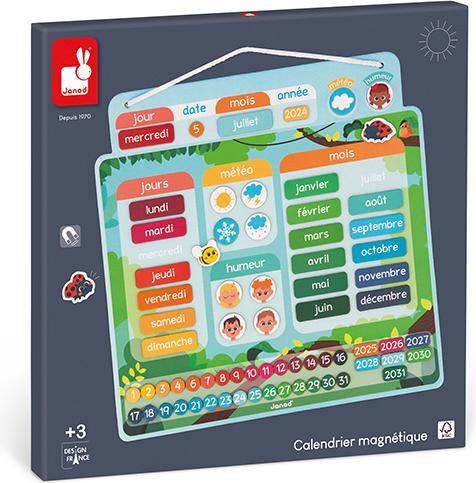 Immagine prodotto Janod Calendario magnetico (Francese)