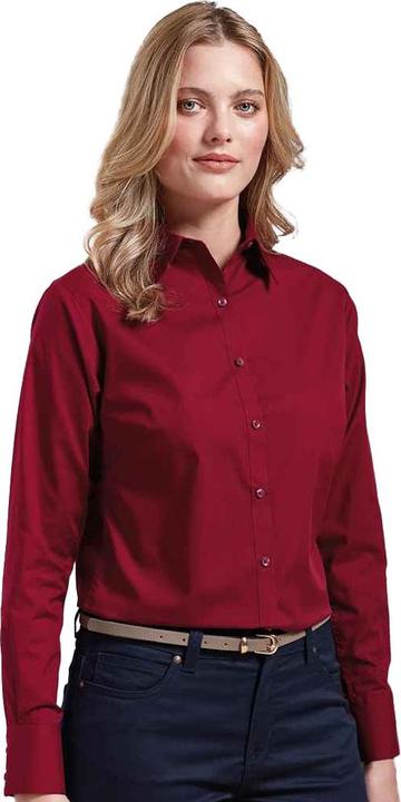 Actual product image Premier Womens/Ladies Long-Sleeved Shirt (46 D)