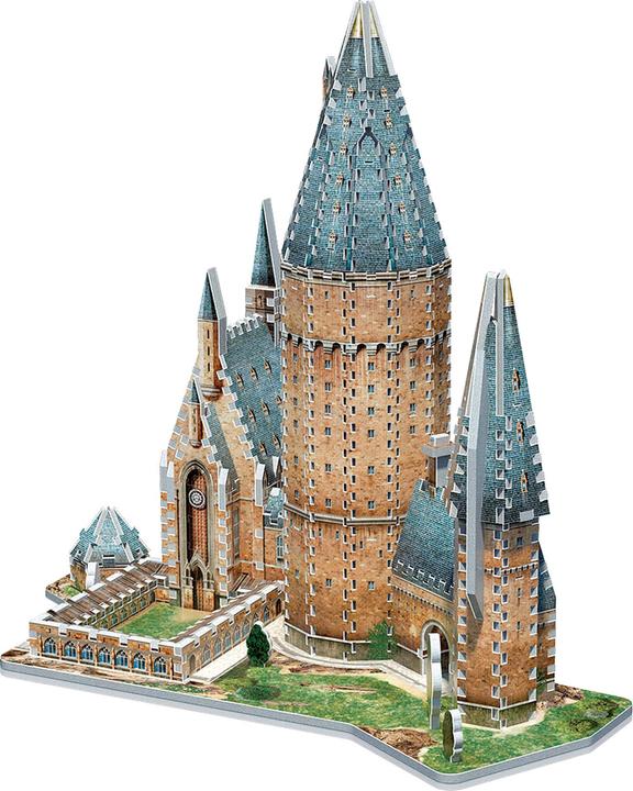Actual product image Wrebbit 3D Hogwarts Great Hall (850 pieces)