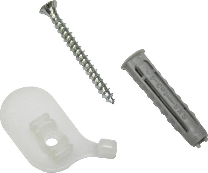 Image du produit Gardinia Support plafond pour rail à rideau en aluminium 1 voie