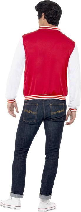 Produktbild Smiffys 50s Jock VarsityJacke (USCollegeStil) (L)
