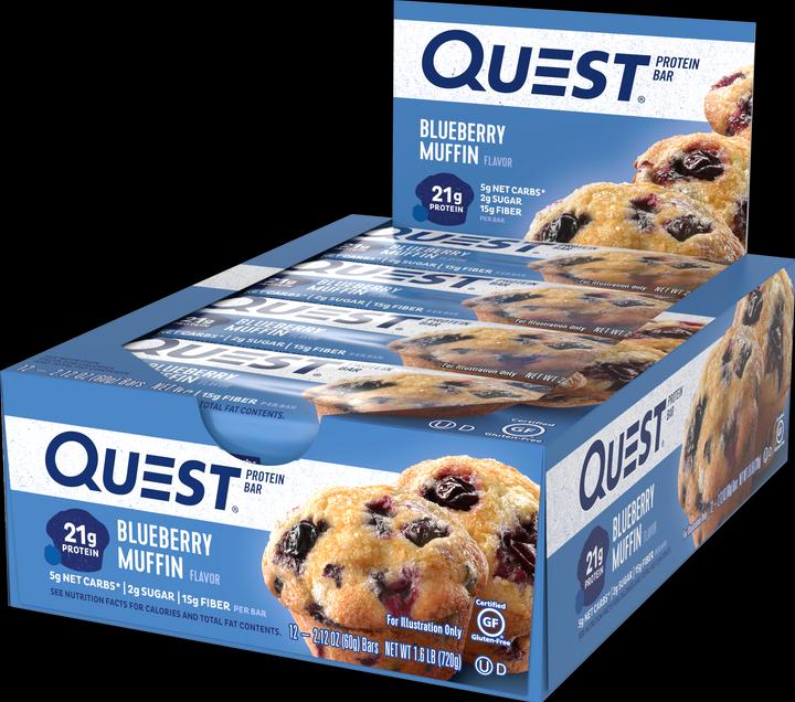 Immagine prodotto Quest Nutrition Bar (Mirtillo Muffin, 12 pz., 720 g)