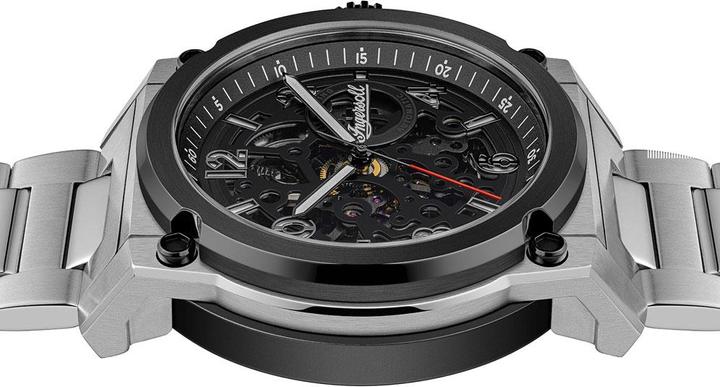Produktbild Ingersoll 1892 Ingersoll I16601 Herrenuhr Ingersoll Anvil Automatik 46mm 5ATM (Skeleton-Uhr, 46.50 mm)