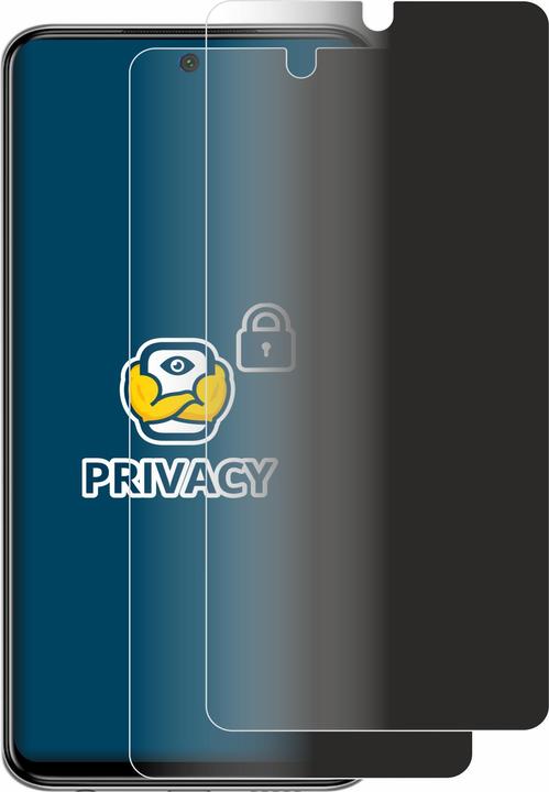 Productafbeelding BROTECT Privacy Beschermer (2 Stuk, Xiaomi Redmi Note 9 5G)