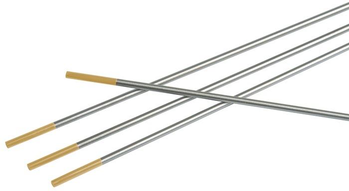 Produktbild Litty Wolframelektrode WL 15 Ø 2,4 mm Länge 175 mm gold