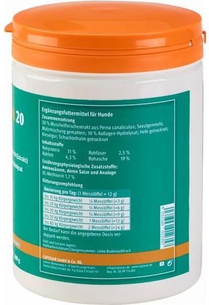 Actual product image Luposan Lupo Joint 20 Powder (Senior, Adult, 1 pcs., 600 g)